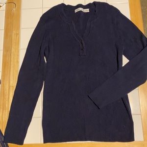 Liz Claiborne navy blue sweater size large